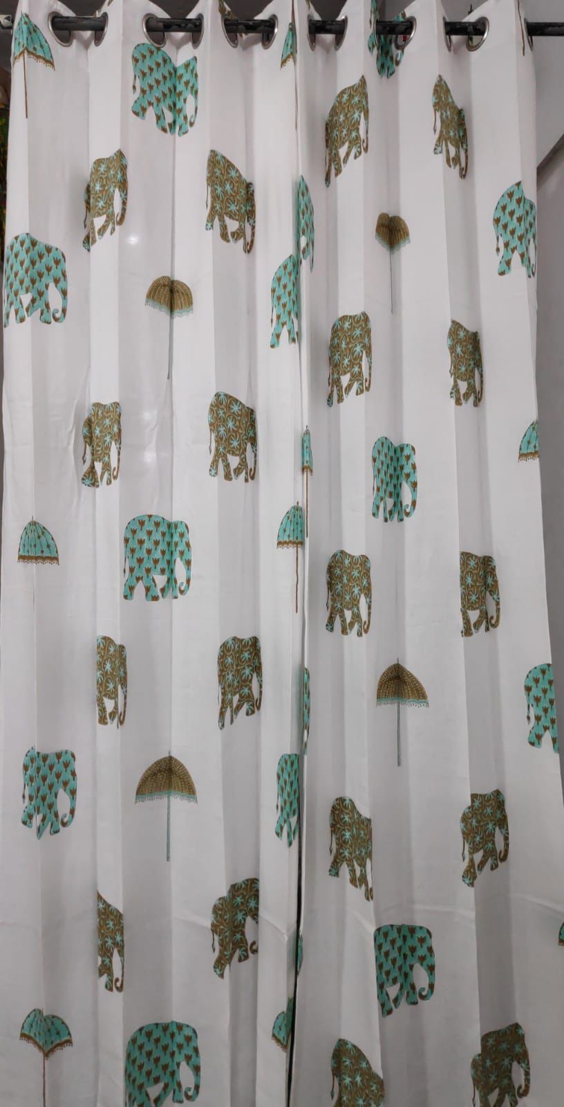 Govind Exports hand block Curtains